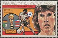 Гвинея-Бисау. Чемпионат мира 1982 Испания. Michel 628A